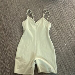 ALO Yoga green onesie